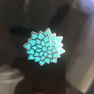 Turquoise pin, never worn